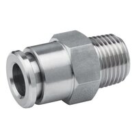 Złączka prosta wtykowa, stal nierdzewna QR2-C-RPN-R014-DA08 (2544008140) - Aventics