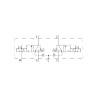 Zawór ISO 5599-1 V581-3/2CC-024DC-I1-2CNF-HUX-AA-X-S-T0 (R402003722) - Aventics