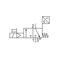 Elektrozawór odcinający 2/2 do FRL AS3-SOV-G038-3/2-POS-024 (R412007377) - Aventics