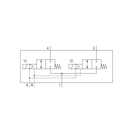 Elektrozawór do wyspy AV05-2/2CC-VT00-024VDC-NO (R422103317) - Aventics