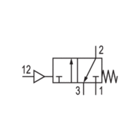 Elektrozawór seria 579 V579-3/2NC-DA08-04-RV1 (5790600000) - Aventics