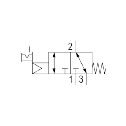Elektrozawór CD04-3/2NC-SR-NONE-I-G018-G018 (5772555302) - Aventics