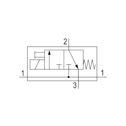Elektrozawór 3/2 do FRL NL1-SOV-G014-SOE-CON-DS (0821300676) - Aventics