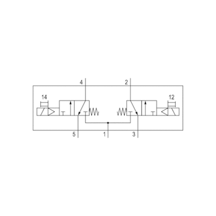 Elektrozawór ES05-2X3/2-CC-D3/8 (R422103171) - Aventics