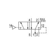 Elektrozawór CD01-5/2SR (5714003500) - Aventics