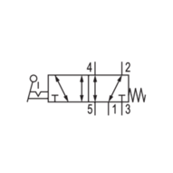 Elektrozawór CD07-5/2XX-SR-RLD-G014-G014-S (5634650100) - Aventics