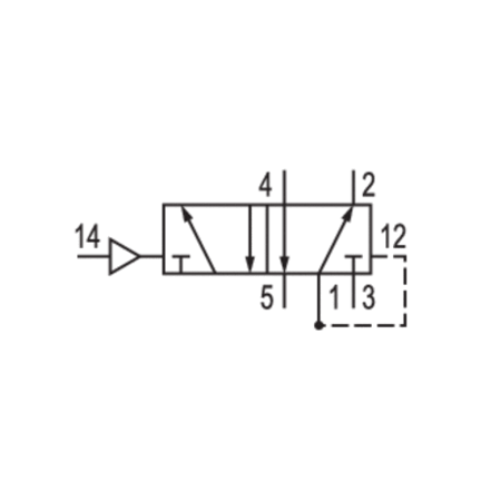 Elektrozawór CD12-5/2XX-AR-G012-G012-G018-S (5711000100) - Aventics