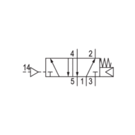 Elektrozawór TC08-5/2XX-AS-E-SGL (0820260002) - Aventics
