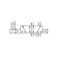 Elektrozawór CD12-5/2XX-AR-024DC-I-M022-M022-EN175301 (5725400220) - Aventics