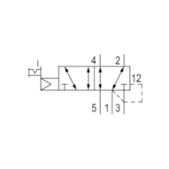 Elektrozawór CD04-5/2XX-AR-NONE-I-G018-G018 (5777055302) - Aventics