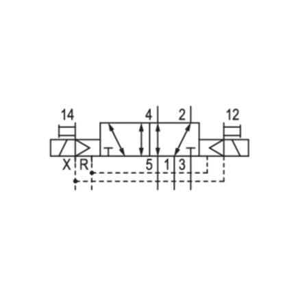 Elektrozawór do wyspy AV03-5/2DS-VT00-024VDC-NLC (R422102427) - Aventics