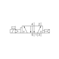 Zawór ISO 5599-1 V581-5/2AR-024DC-I2-ACNF-HUX-AA-D-C-T0 (5812670190) - Aventics