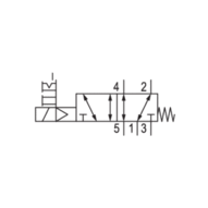 Elektrozawór CD12-5/2XX-SR-024DC-I-M022-M022-EN175301 (R412013341) - Aventics