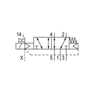 Elektrozawór do wyspy AV03-5/2AS-VT00-024VDC-LOC (R422102424) - Aventics