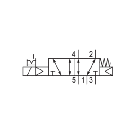 Elektrozawór CD02-5/2AS-024DC (0820038176) - Aventics