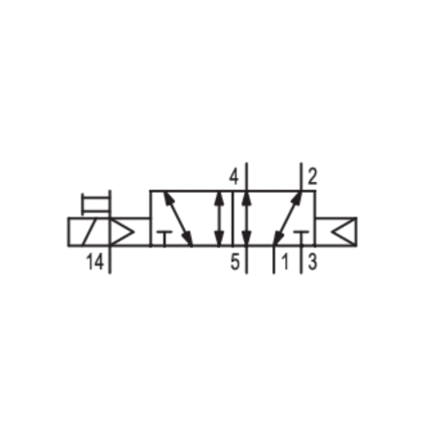 Elektrozawór HF03-5/2AR-024DC (0820055002) - Aventics
