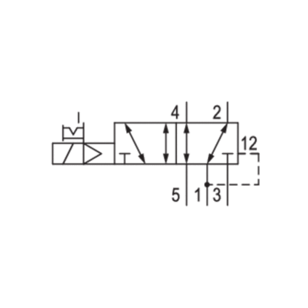 Elektrozawór CD01-5/2AS - 024AC (5763515220) - Aventics