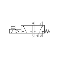 Elektrozawór ES05-5/2-SR-D3/8 (R422103169) - Aventics