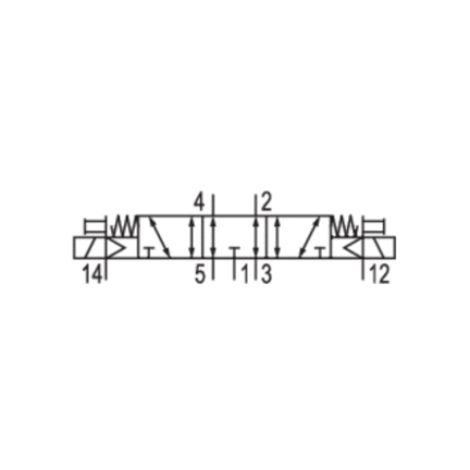 Elektrozawór TC08-5/3EC-DO-024DC-E-FORM_C-VTS (0820061861) - Aventics