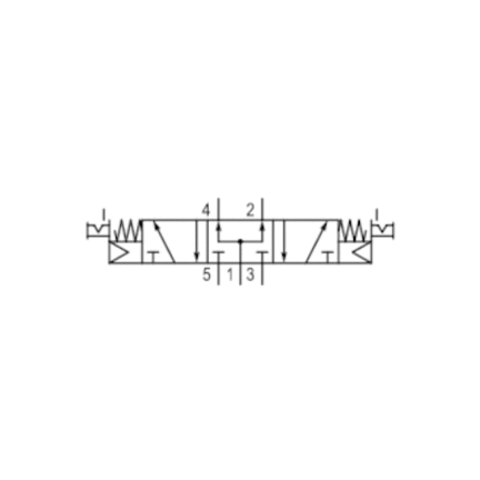 Zawór ISO 5599-1 V581-5/3PC-NONE-I3-2P22-HBX-AA-X-C-T0 (5813720000) - Aventics