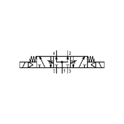 Zawór ISO 5599-1 V581-5/3PC-I2-2CNA-AA-X-C-T1 (5812781000) - Aventics