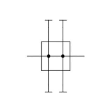 Rozdzielacz do FRL NL2-DIL-G014-NC4 (0821300920) - Aventics