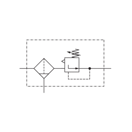 Filtroreduktor NL6-FRE-G100-GAN-SSS-AO-8;00 (0821300865) - Aventics