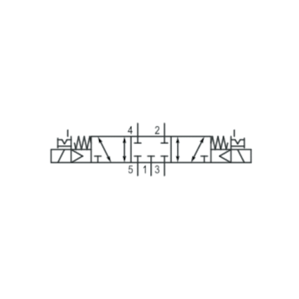 Elektrozawór CD02-5/3CC-024DC (0820039316) - Aventics