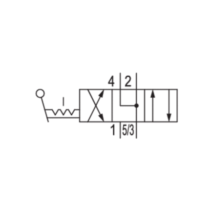 Zawór VR04-4/3EC-LEV (5630181100) - Aventics