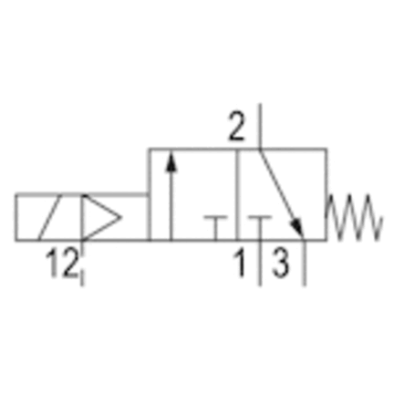 Elektrozawór V589-3/2NC-DA06-024DC-04-EV4-EXT-LED (5894470620) - Aventics