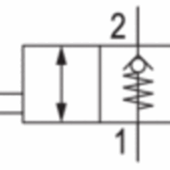 Zawór mechaniczny VVAP-2/2NC-PLU (0820404020) - Aventics
