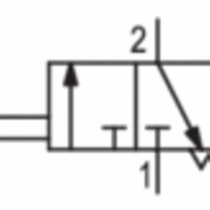 Zawór mechaniczny VVAP-3/2NC-ROL (0820402103) - Aventics