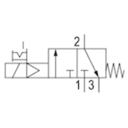Elektrozawór seria 579 V579-3/2NC-DA06-024DC-04-RV7 (5796400220) - Aventics