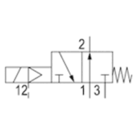 Elektrozawór V589-3/2NO-DA08-012DC-04-EV4-EXT (5894620210) - Aventics