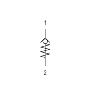 Zawór zwrotny QR1-SKR-DA08 (R412005575) - Aventics
