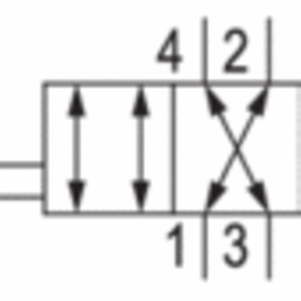 Zawór mechaniczny VVAP-4/2DM-LEV (0820401005) - Aventics