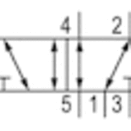 Zawór ISO 5599-1 V581-5/2DS-024DC-I1-2CNO-HNX-AA-X-C-T0 (5811290530) - Aventics