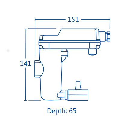 Wskaźnik kondensatu BEKOMAT 12KW, 230 VAC - BEKO
