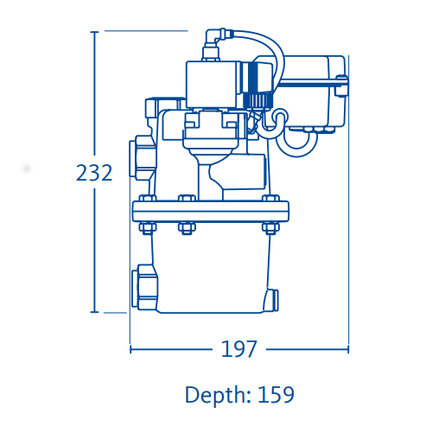 Spust kondensatu BEKOMAT 3 CO LP, 230 VAC - BEKO
