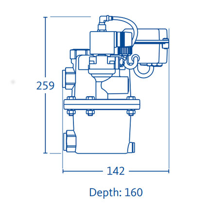 Spust kondensatu BEKOMAT 3 E EX, 12 VDC, ATEX - BEKO