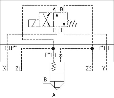 Pokrywa zaworu logicznego LFA32WEMB-7X/ (R900932301) - Bosch-Rexroth