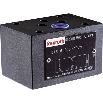 Zawory zwrotne płytowe Z1S6 - Bosch-Rexroth
