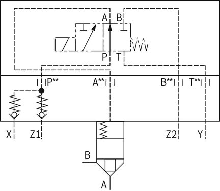 Pokrywa zaworu logicznego LFA63GWMA20-7X/ (R901388728) - Bosch-Rexroth