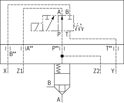 Pokrywa zaworu logicznego LFA40WECA-7X/ (R900973165) - Bosch-Rexroth