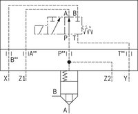 Pokrywa zaworu logicznego LFA63WECA-7X/ (R900247696) - Bosch-Rexroth