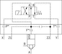 Pokrywa zaworu logicznego LFA25HWMB2-7X/ (R901330144) - Bosch-Rexroth