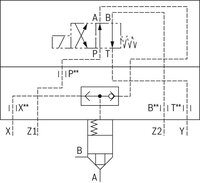 Pokrywa zaworu logicznego LFA80KWMA-6X/X20 (R901419225) - Bosch-Rexroth
