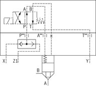 Pokrywa zaworu logicznego LFA32GWA-7X/ (R900912708) - Bosch-Rexroth