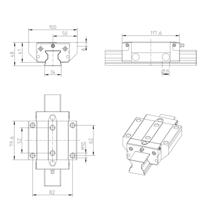 Kapsel metalowy, 10 mm (R090118400) - Bosch-Rexroth