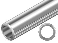 Wał drążony, stal ulepszona cieplnie, WOD4-16 (R072401669) - Bosch-Rexroth